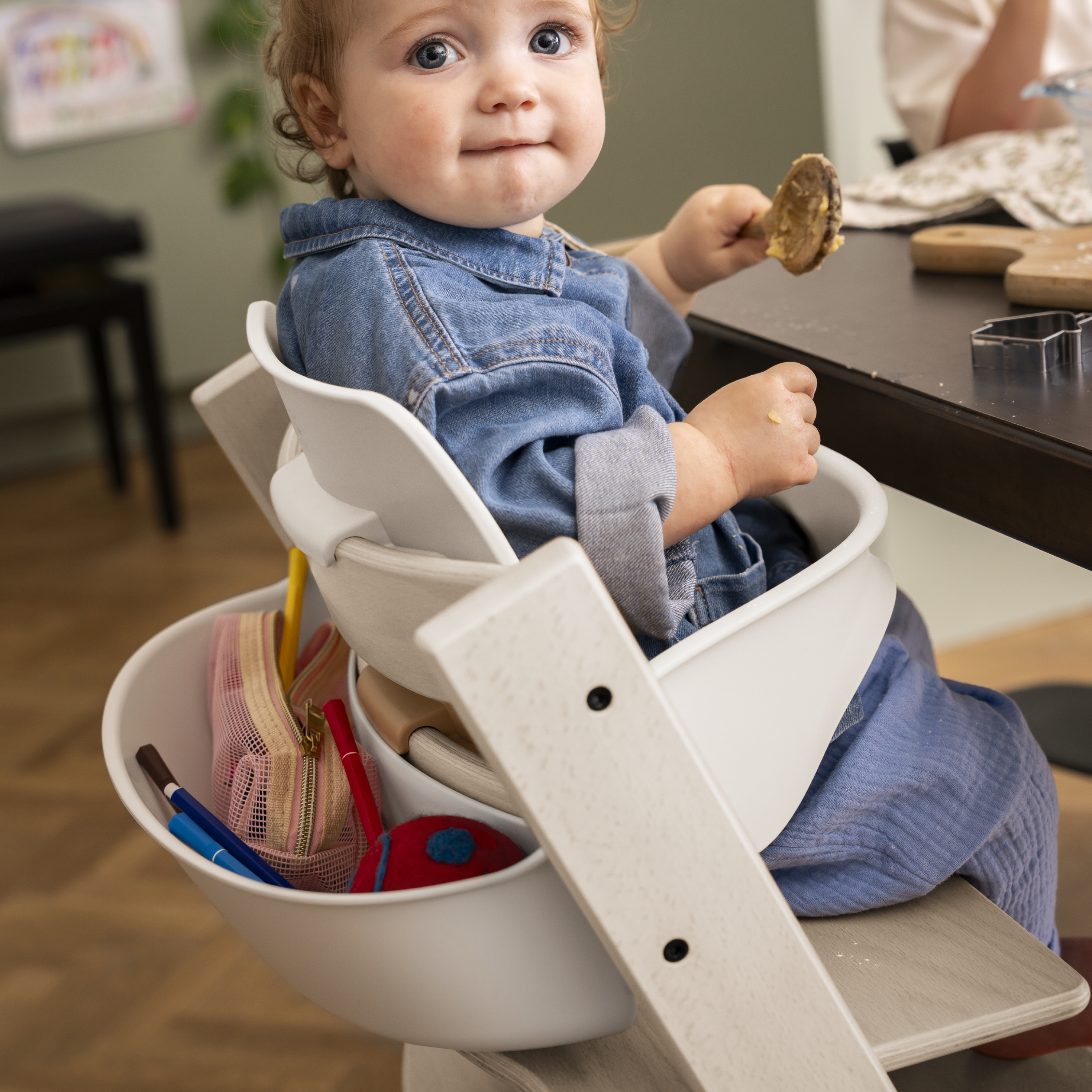 t*o様 Stokke Tripp Trapp ホワイト ベビーチェア Stokke Tripp Trapp: The Ultimate Grow with Me High Chair for